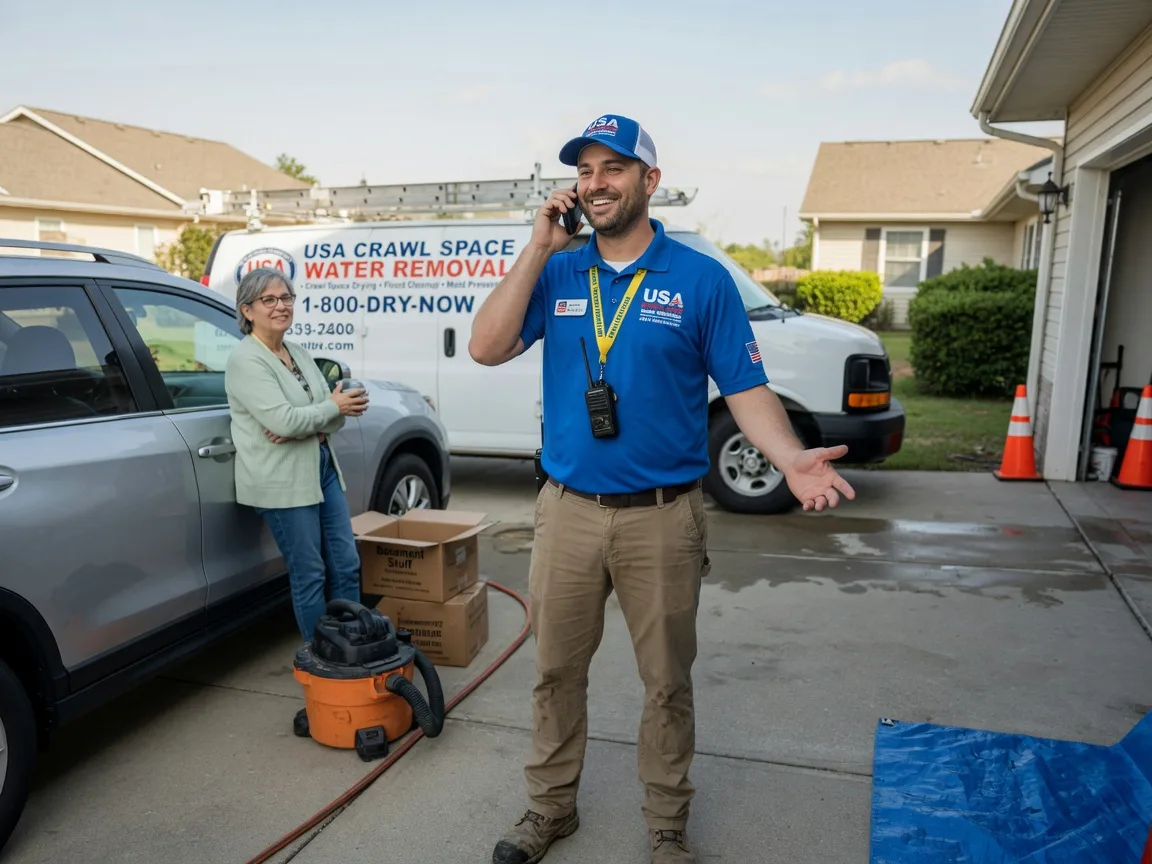 Crawl Space Water Removal Coloma, WI FAQs